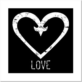 Africa Sankofa Adinkra Symbol "Love" Posters and Art